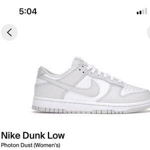 Nike Dunk photon dust